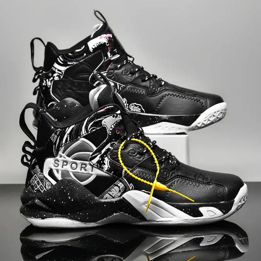 Men's  EVA -Absorbing High-Top Basketball Sneakers