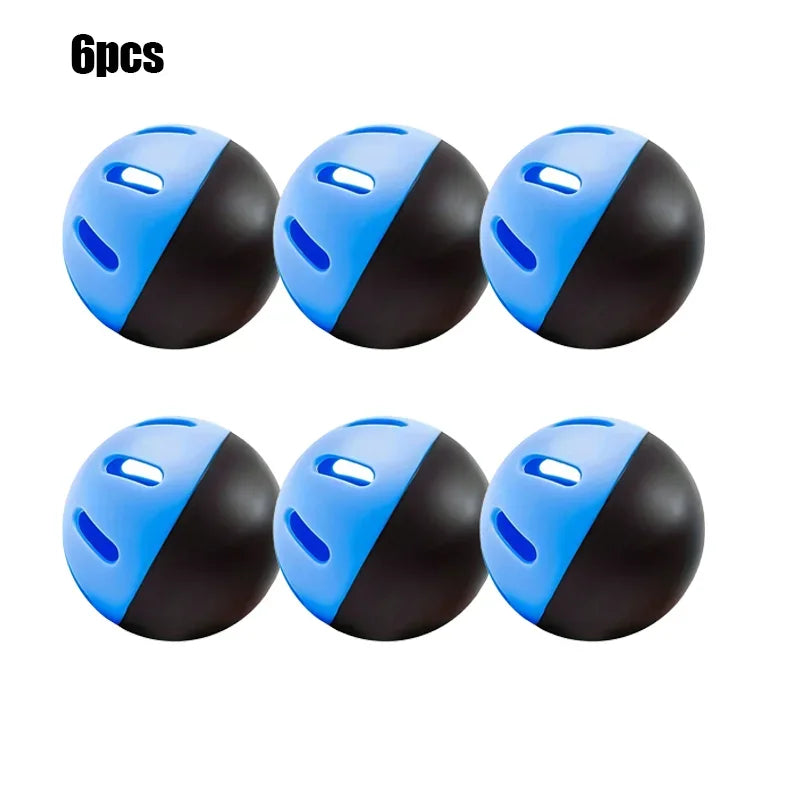 12 Pcs Baseball Soft Training Balls Perforated