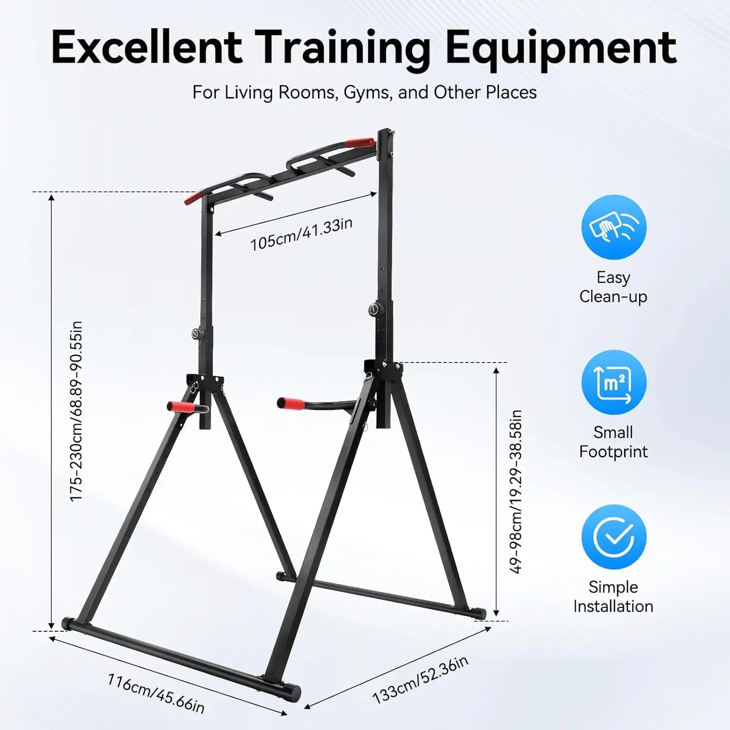 Power Tower Workout Dip Station