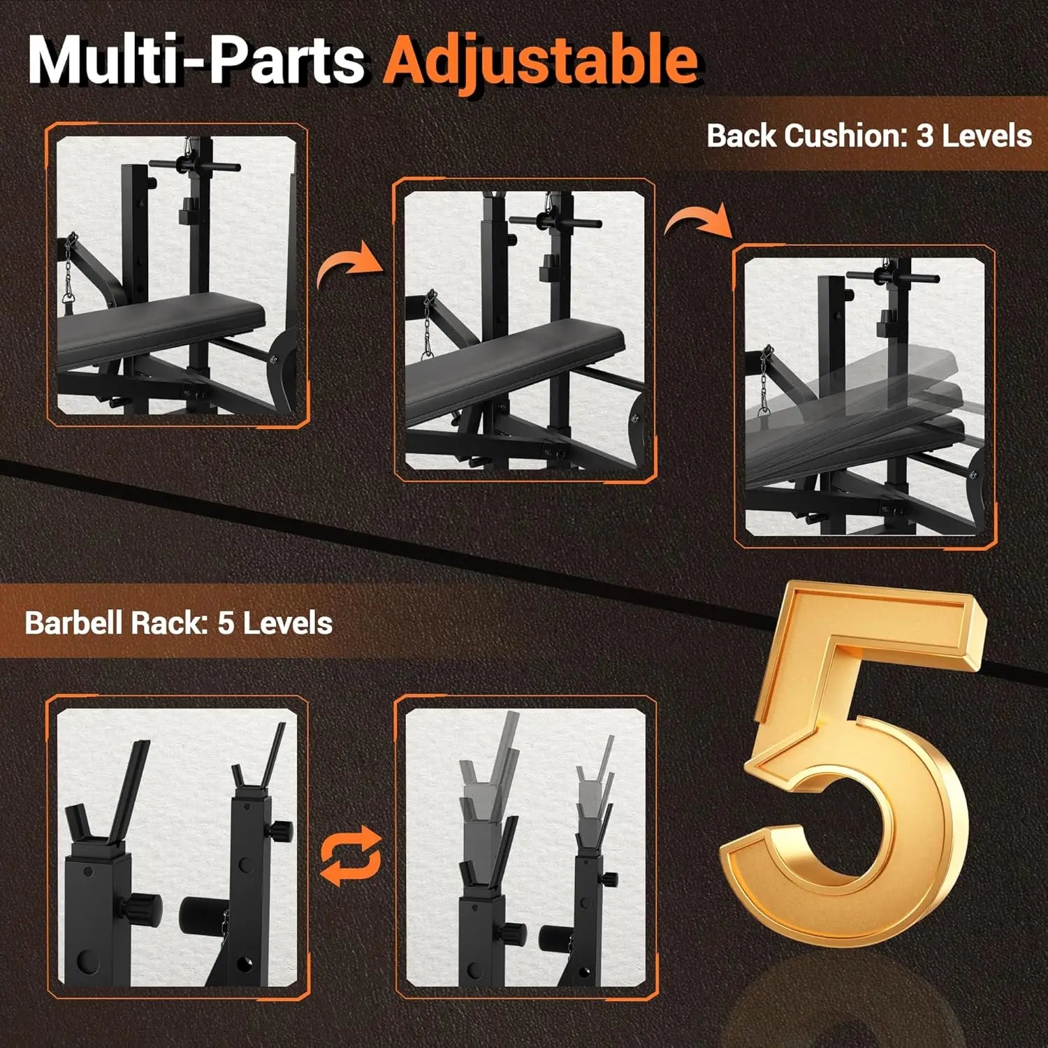 7 in 1 Strength Training Bench