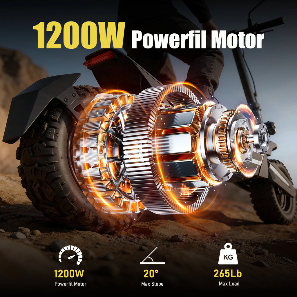1200W Off Road Electric Scooter for Adults