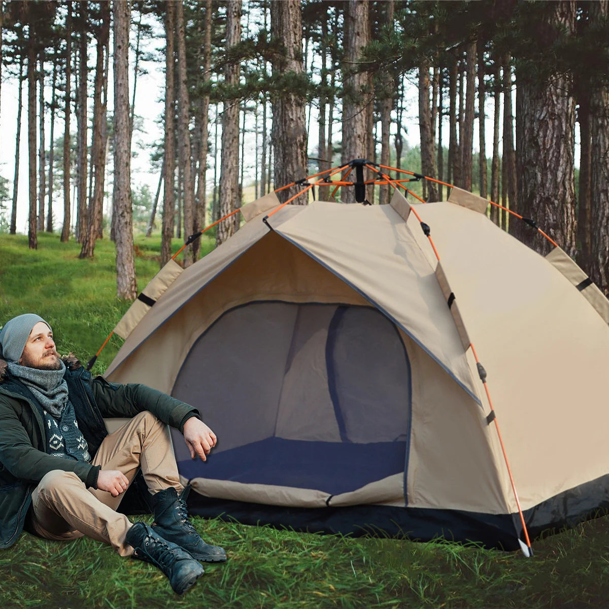 Automatic Quick-opening Tent