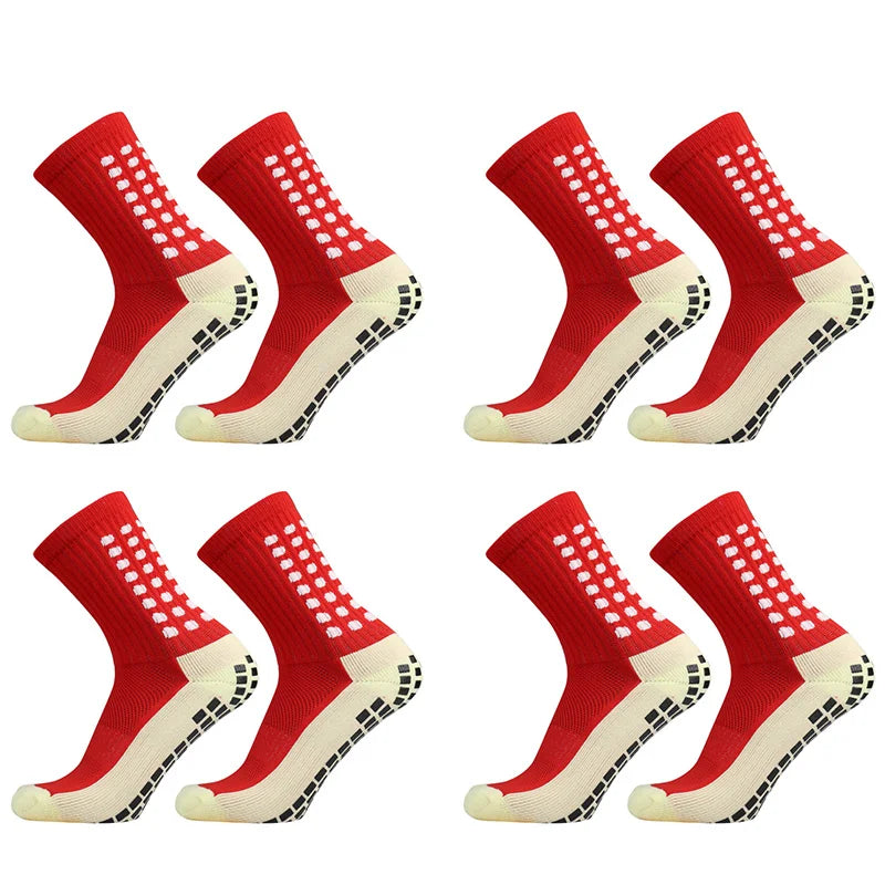 1/4 pairs Anti-slip Soccer Women Men