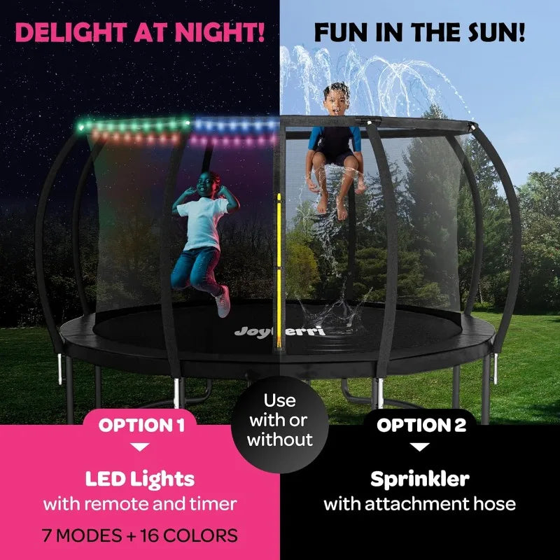 Certified Outdoor Trampoline 8-16FT