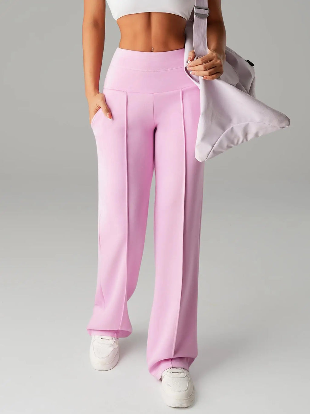 Women High Waisted Wide Leg Yoga Pants