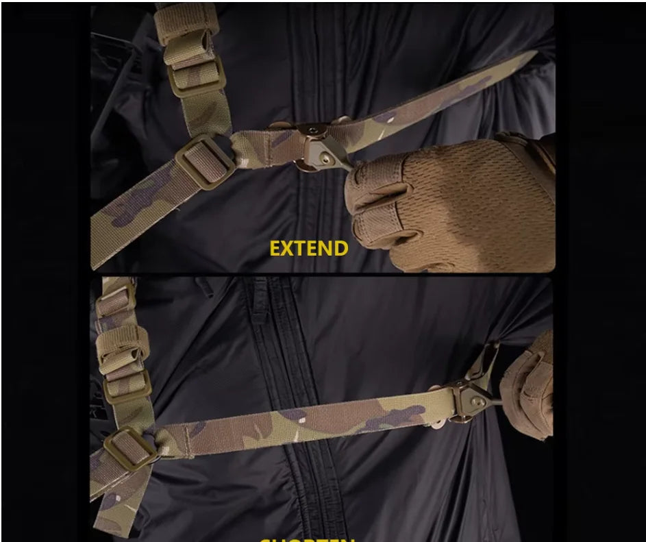 Tactical Rifle Sling Gun Shoulder Strap