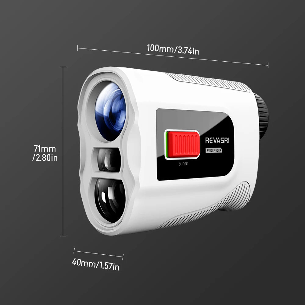 1090 Yards Golf Rangefinder with Angle Switch