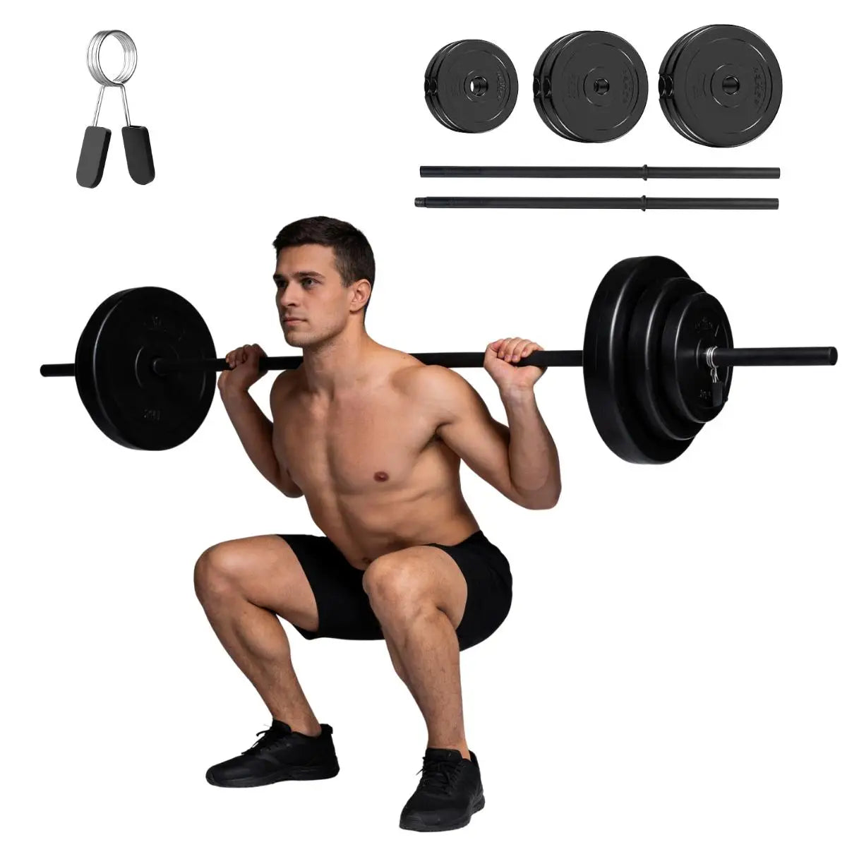 Adjustable Barbell Set