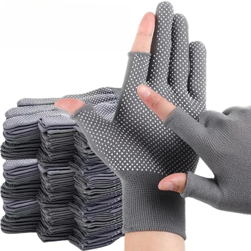 Non-slip Touchscreen Nylon Gloves Men Women