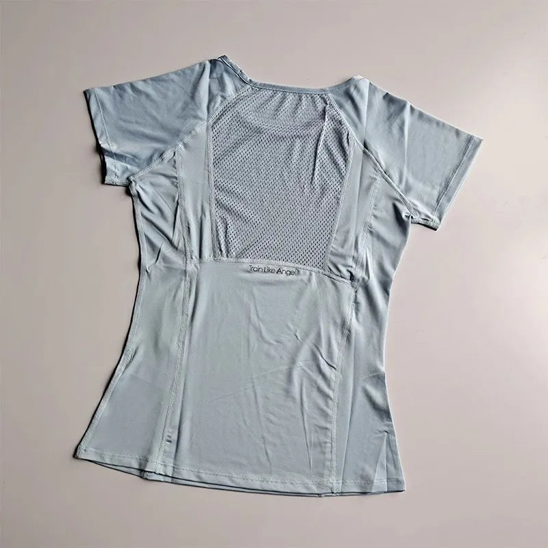 Women's  Fitness Short Sleeved Shirt