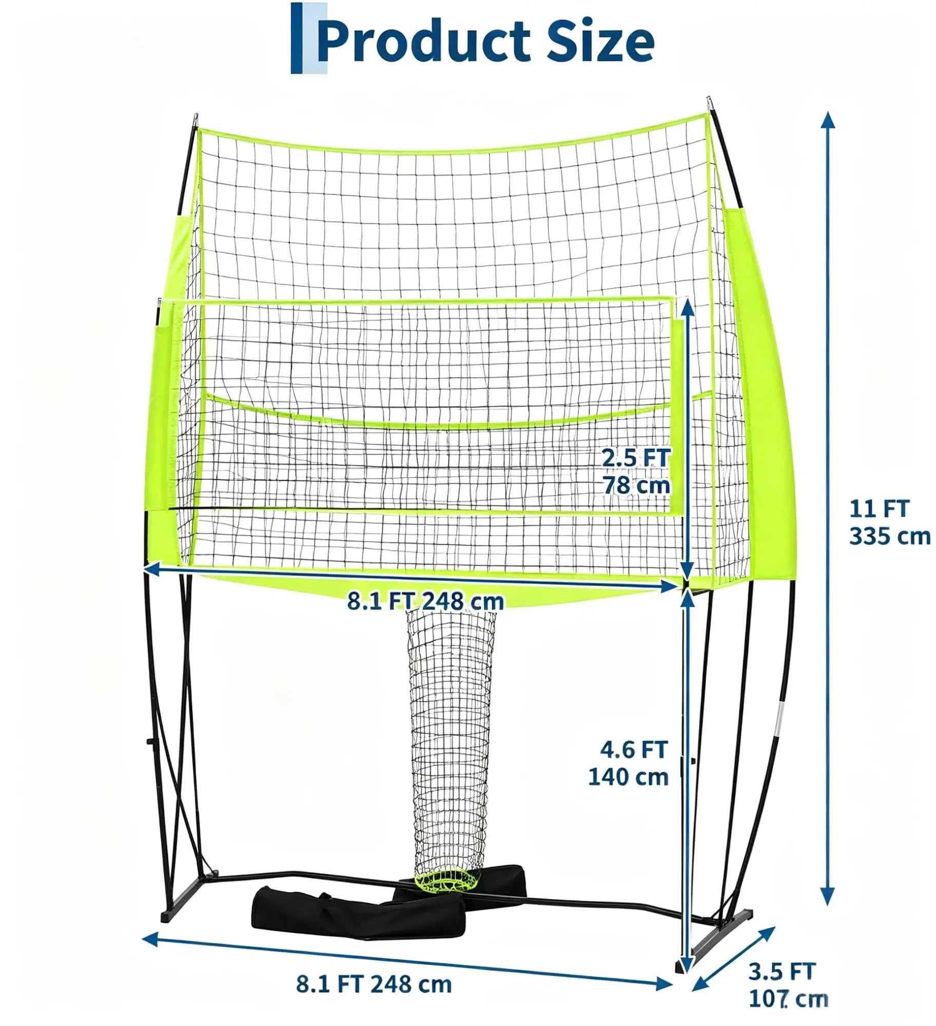 Volleyball Net Height Adjustable
