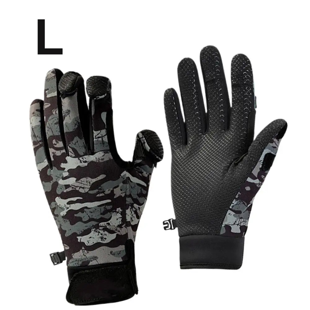 Winter Fishing Gloves  For Men