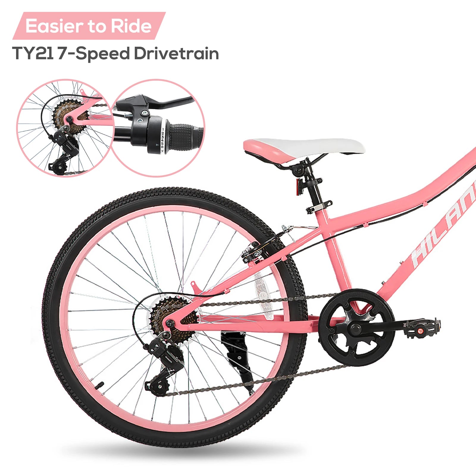24 Inch Mountain Bike for Kids