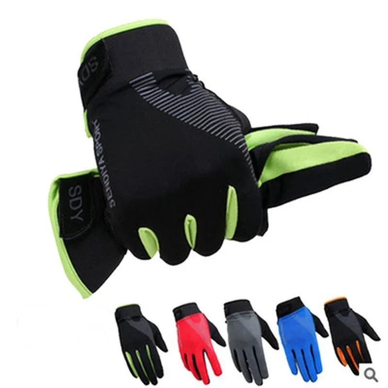 Men Cycling Gloves Full Finger Touch Screen