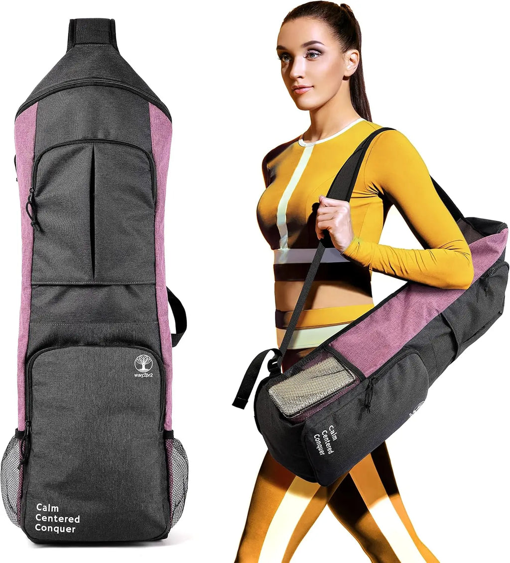 Yoga Mat Bag  Fits 26" Wide Mats
