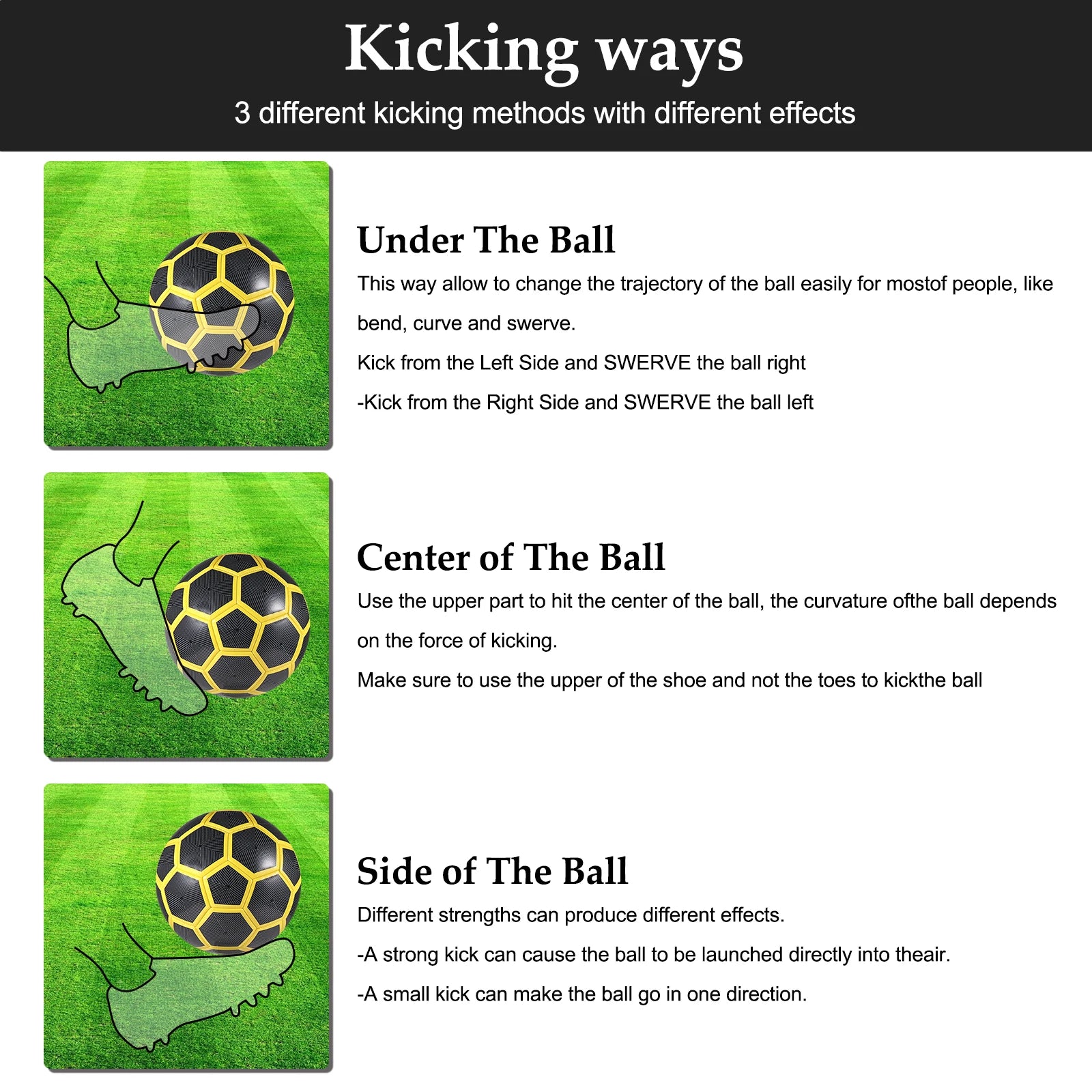 Durable Training Soccer Ball Size 5