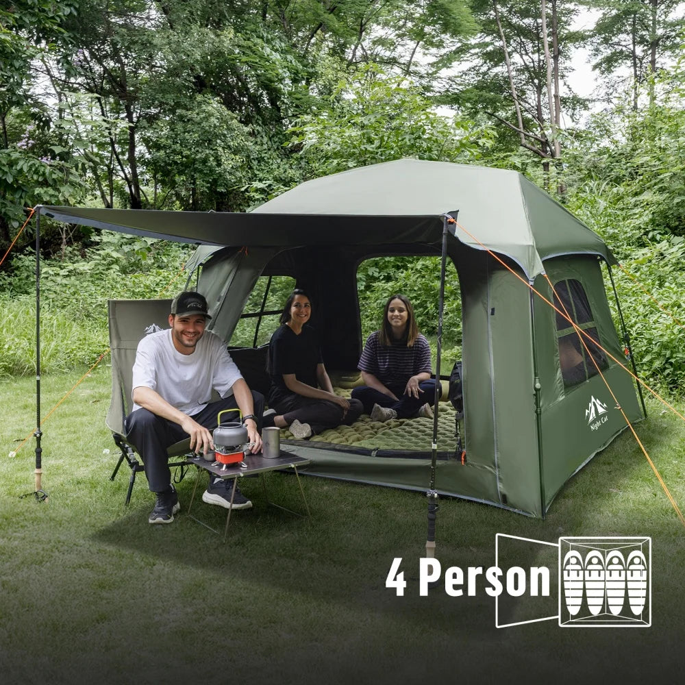 4 Person Pop Up Camping Tent