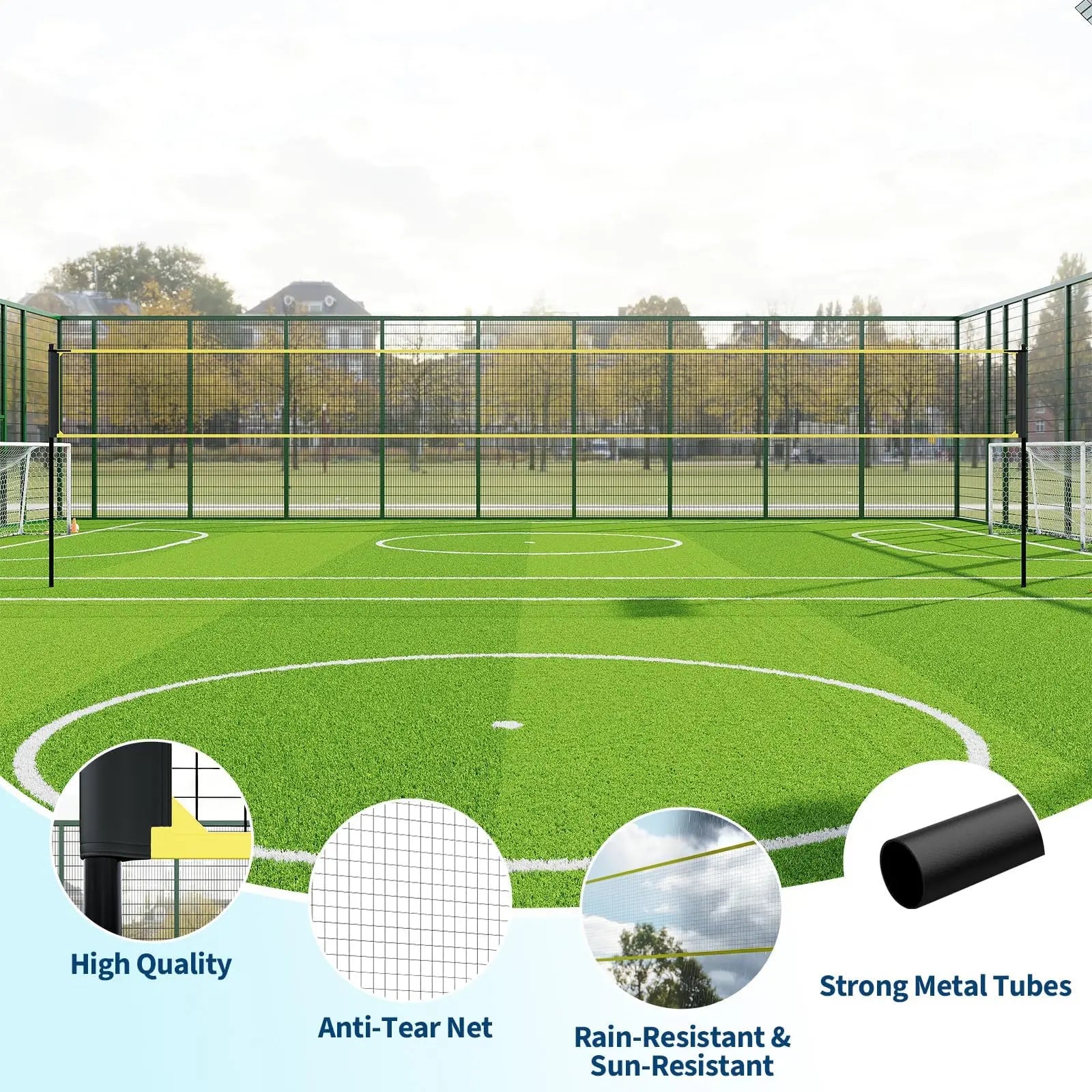 32 Ft Freestanding Volleyball Net
