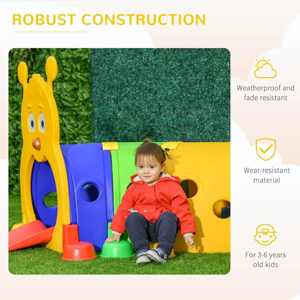 Toddler Play Tunnel for Crawling and Climbing