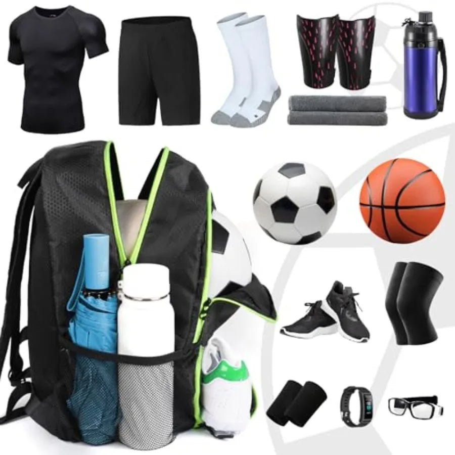 Soccer Backpack with Ball Holder