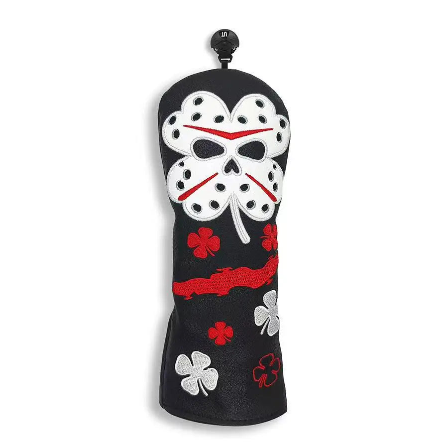 Angry Four-Leaf Clover Golf Club Head Covers