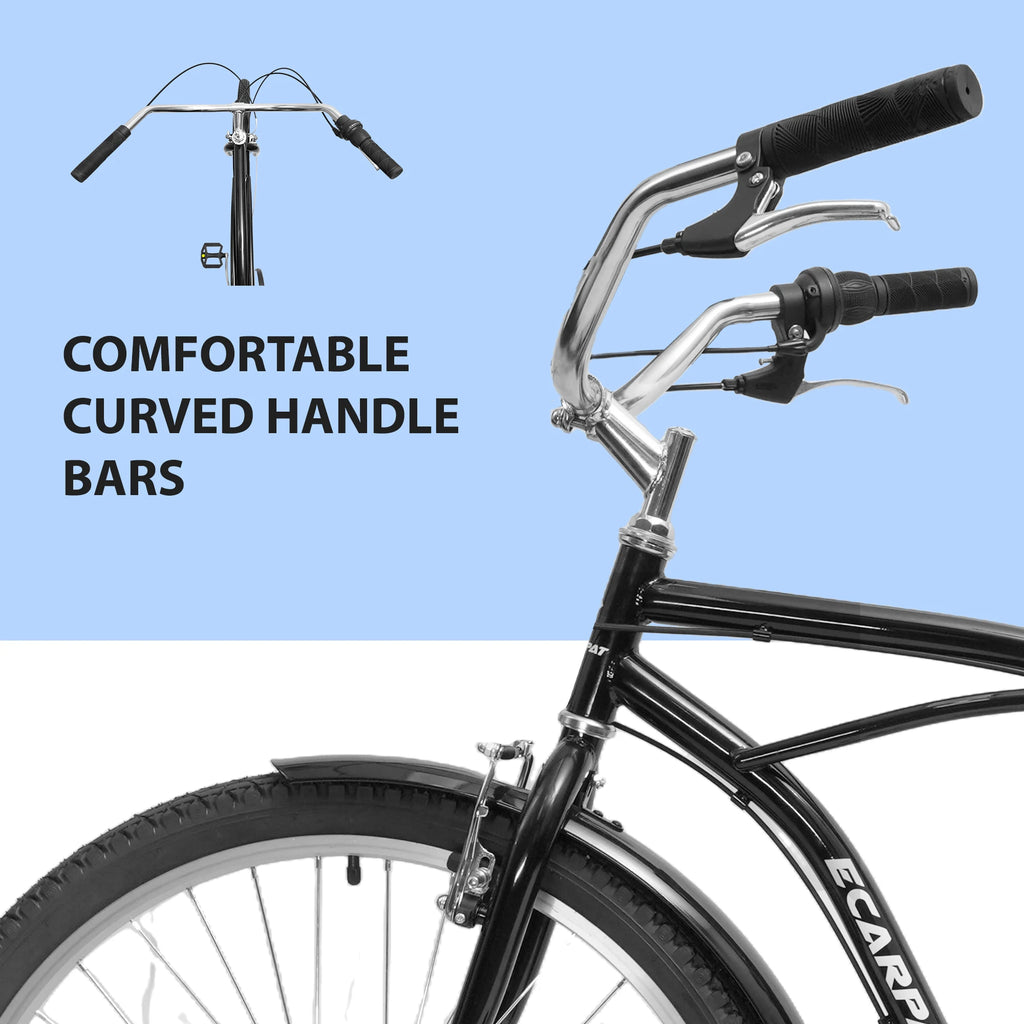26 Inch 7 Speed Beach Cruiser Bike