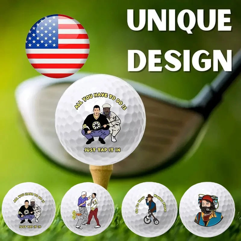 4pcs Golf Balls High Elasticity