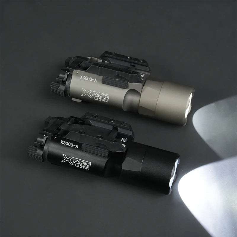 Metal Pistol Gun 500Lumen LED Ligh