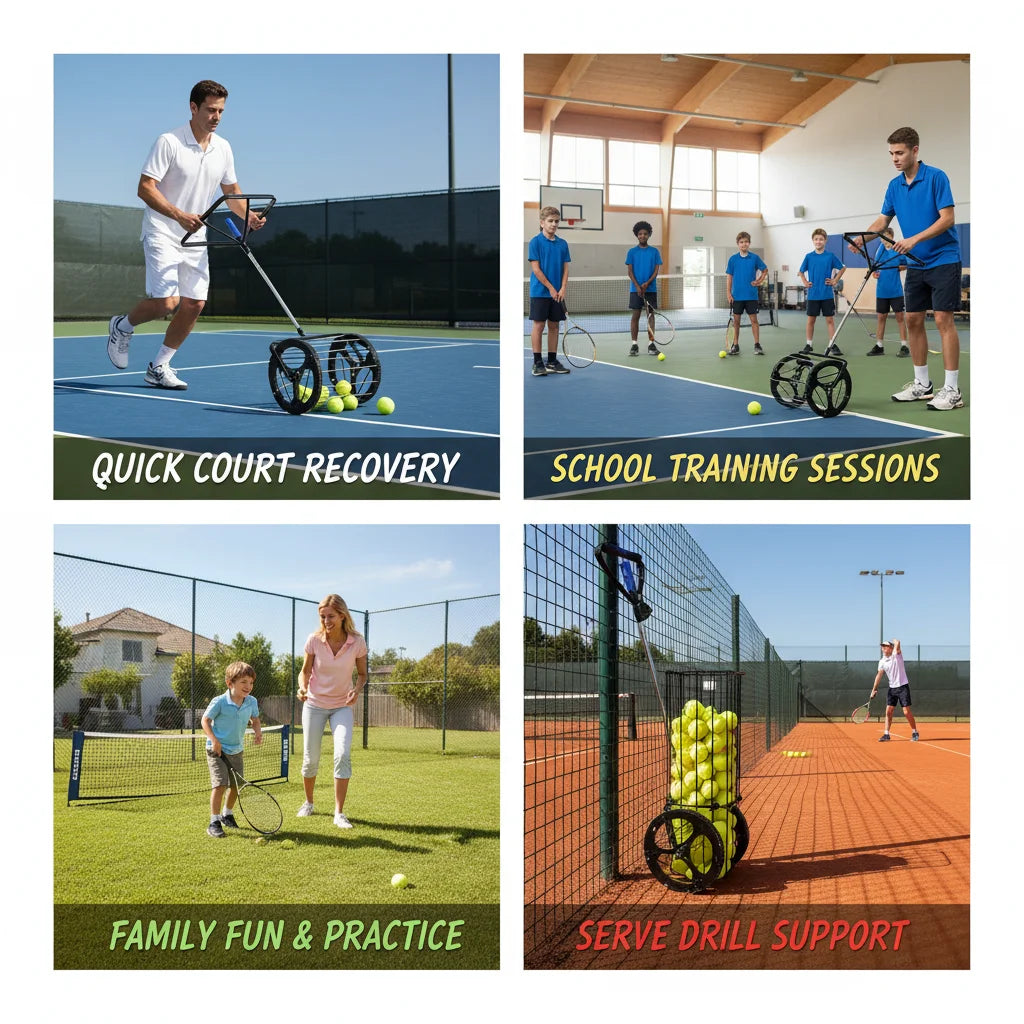 Tennis  Picker Hopper 80 Balls