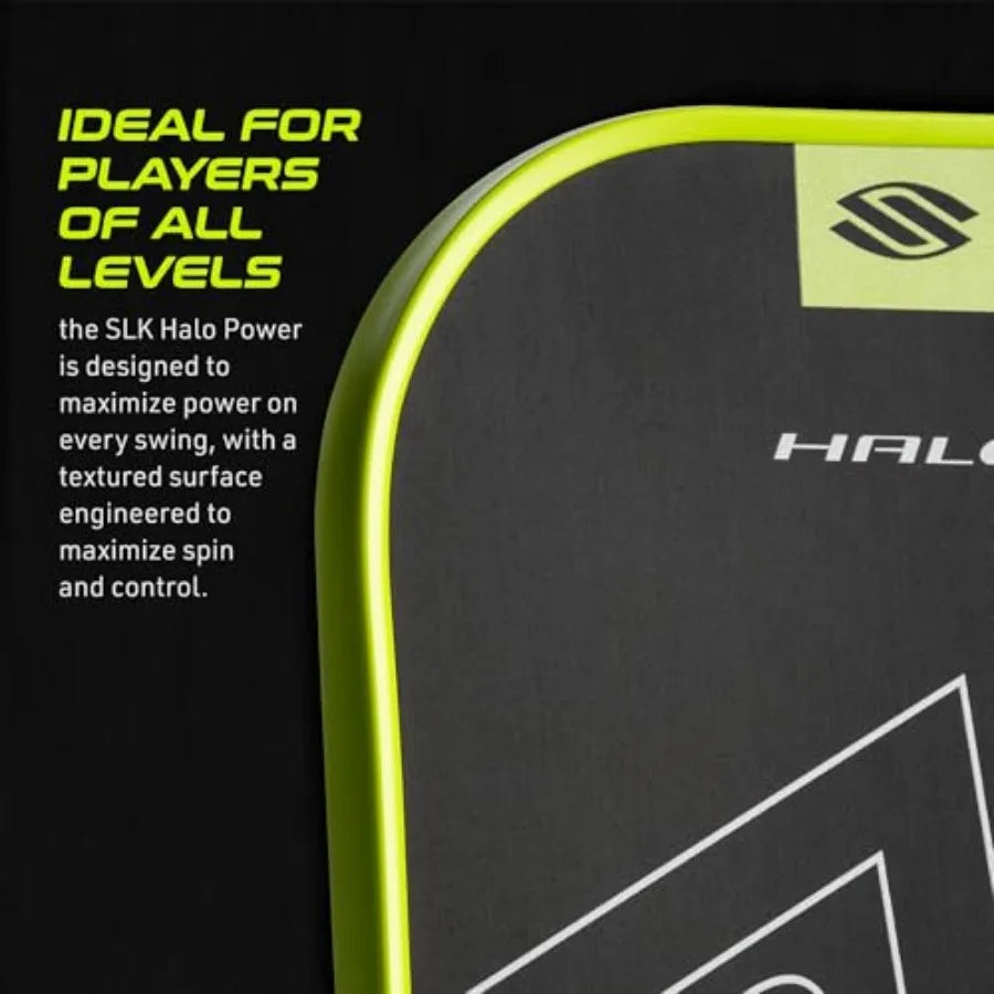 Halo Raw Carbon Fiber Pickleball Paddle