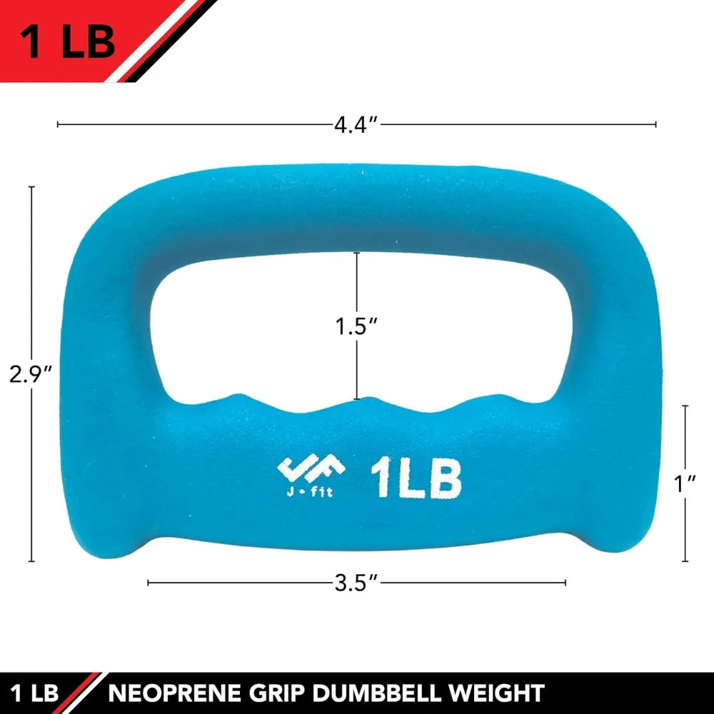 Neoprene Coated Hexagon Dumbbell