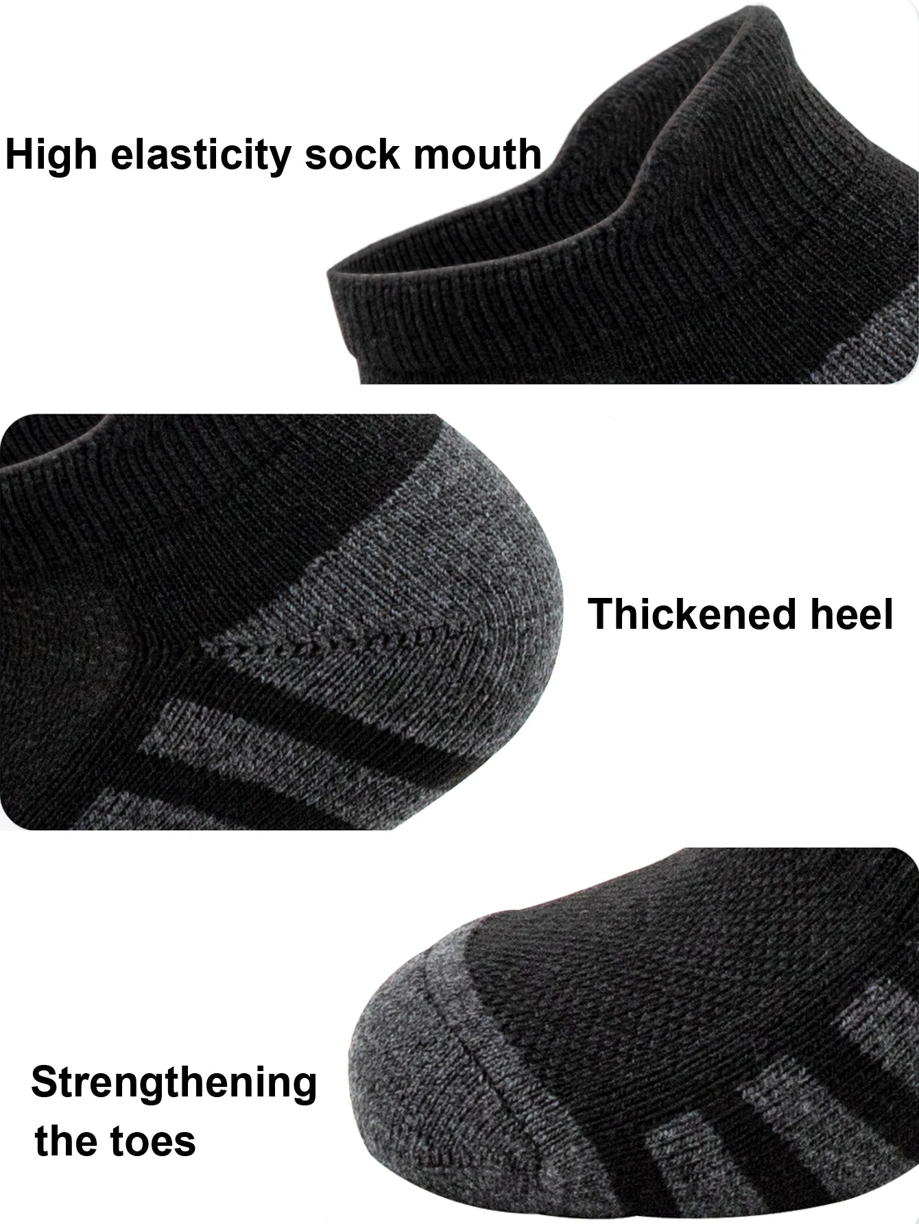 6/24 Pr Ankle Socks For Men And Women