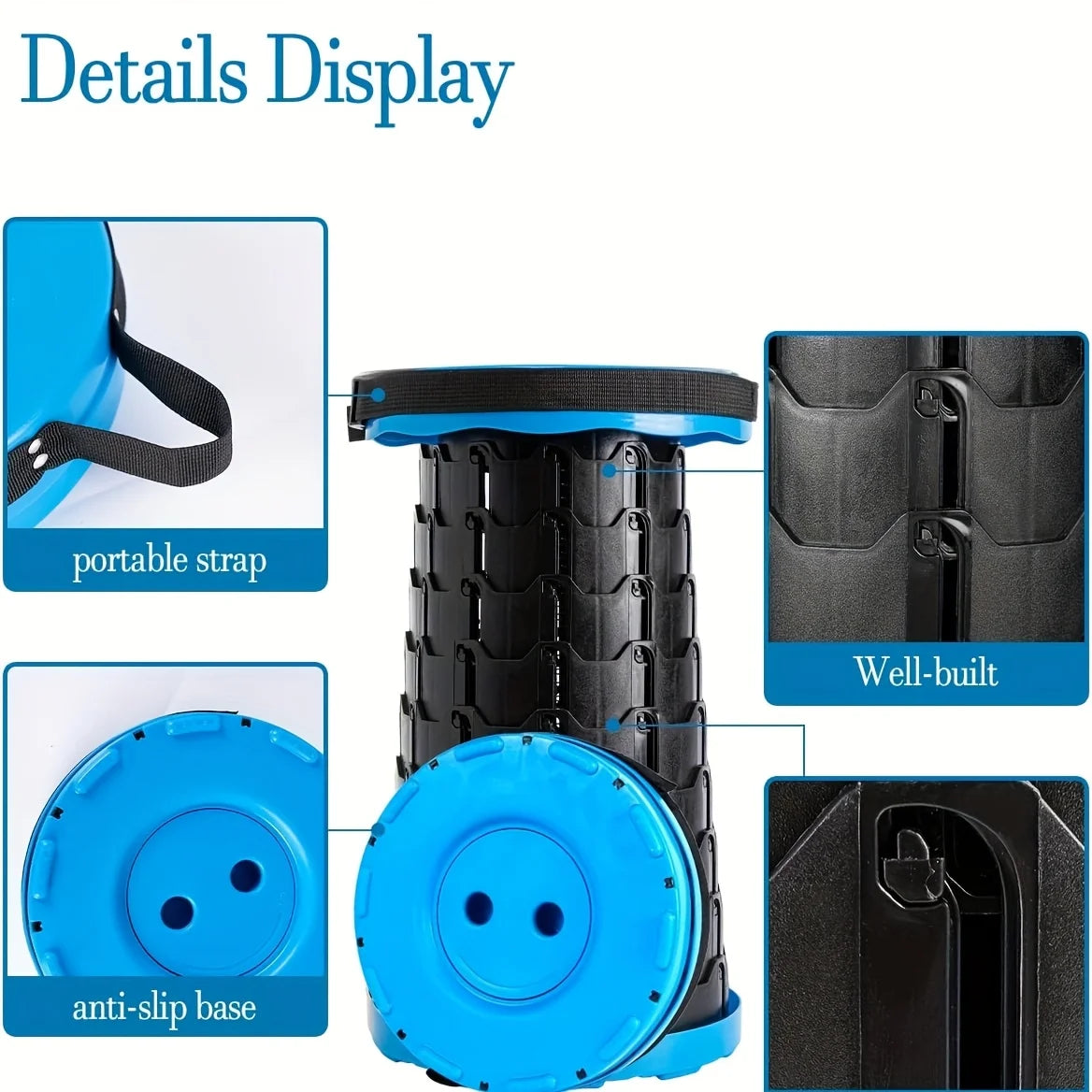 1 Portable Collapsible Stool