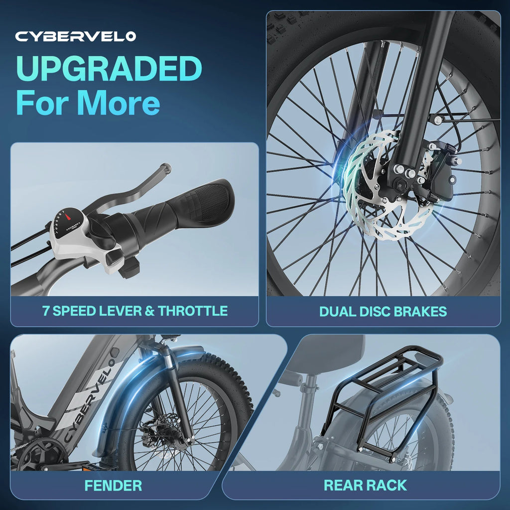 80 Miles Long Range E-bike