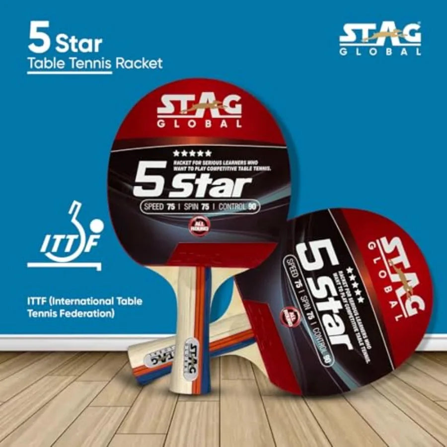 Table Tennis Racket, Professional and Intermediate Level