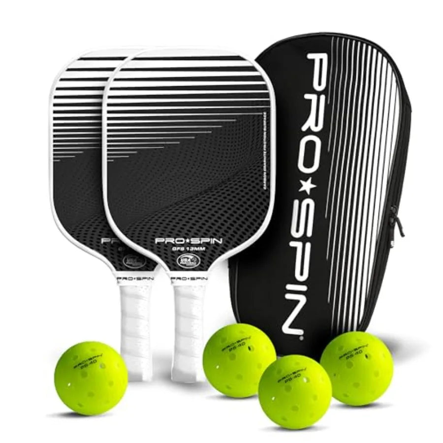 Carbon Fiber Pickleball Paddles Set of 2