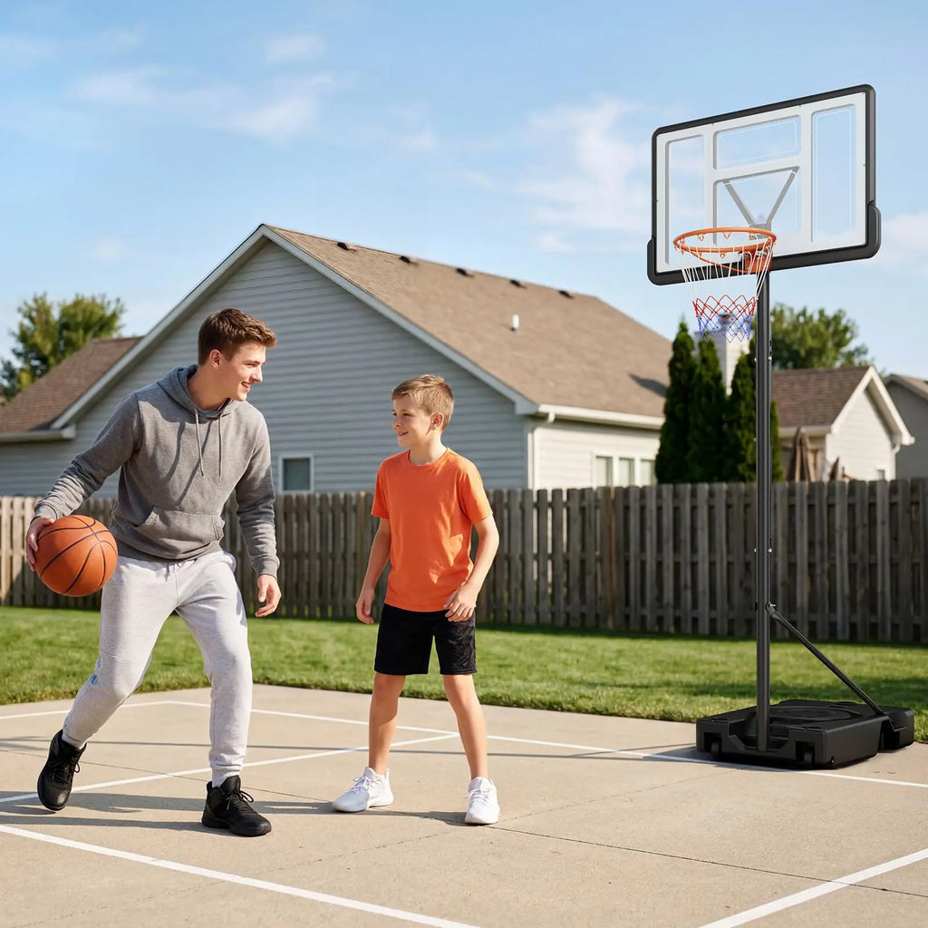 44 Inch Portable Basketball Hoop