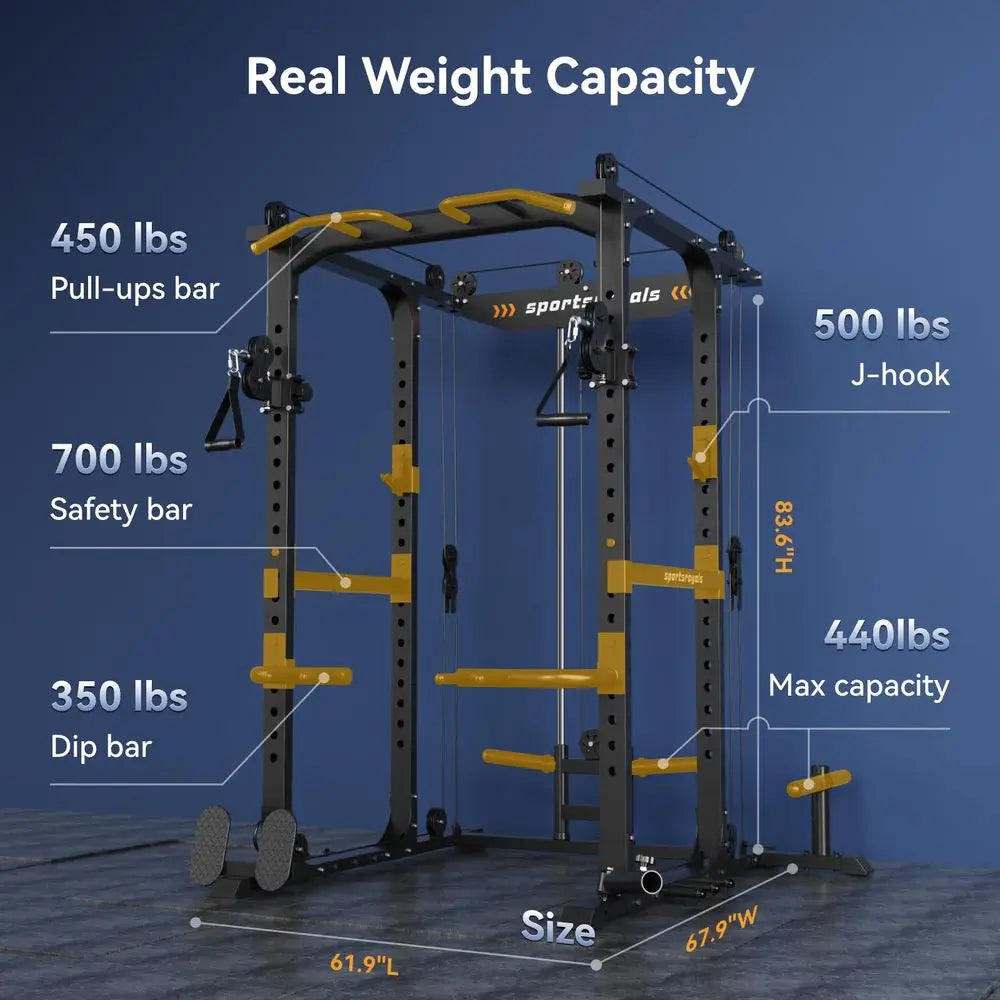 Multi Functional Squat Rack