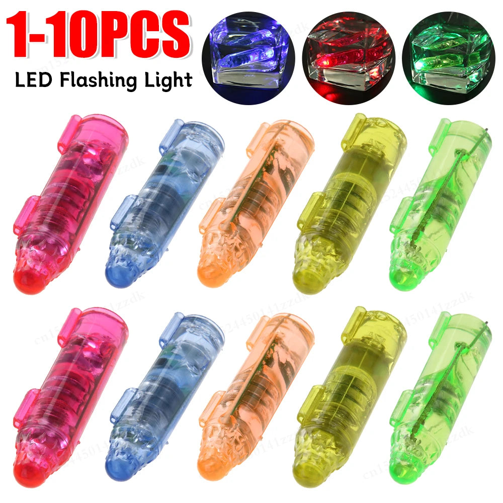 1-10PCS Underwater Mini Fish  Indicator Lure
