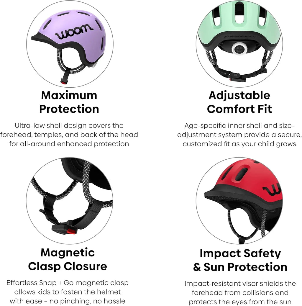 Adjustable Pinch-Free Children's Helmet