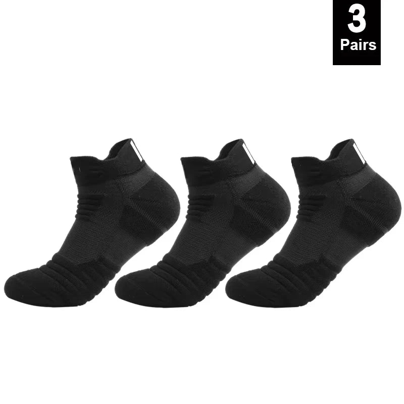1/3 Pairs Anti-slip Football Basketball  Socks