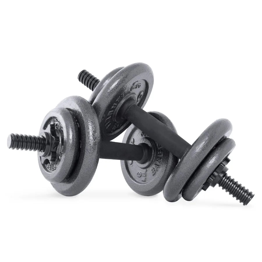 Adjustable Cast Iron Dumbbell Set