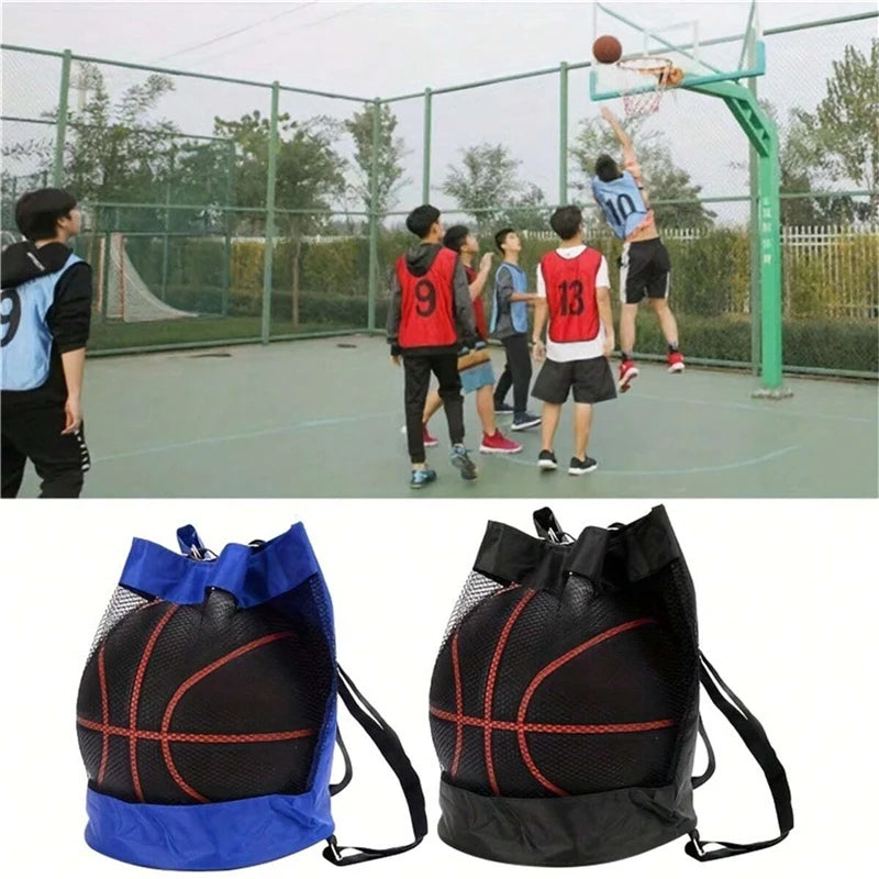 Elastic Waterproof Basketball Shoulder Net Bag
