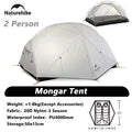 2 Person Tent 20D Nylon 210T Waterproof