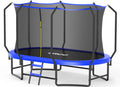 Oval Outdoor Trampoline with Safety Net