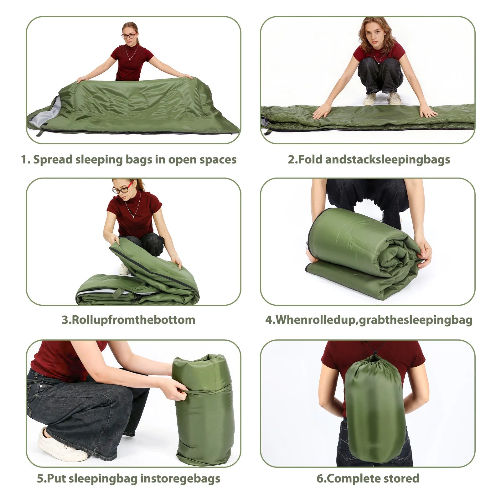Adult Mummy-style Outdoor Camping Sleeping