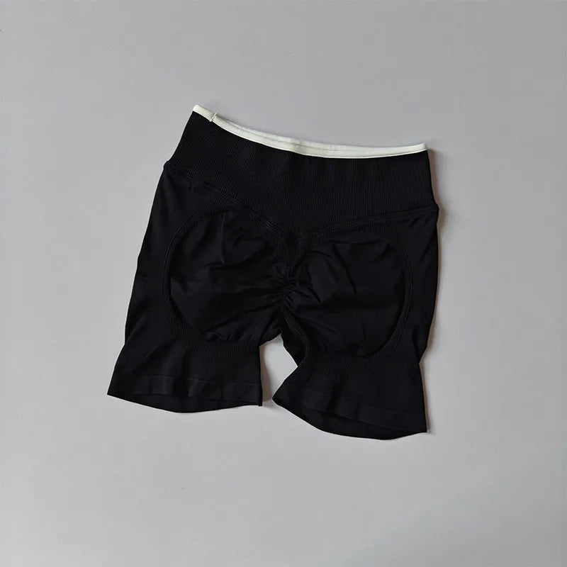 Women's High Waist Seamless Yoga Shorts