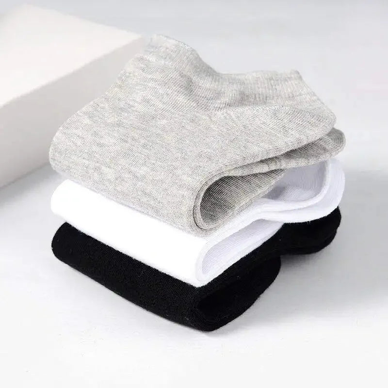 Low Cut Unisex Socks Solid Color