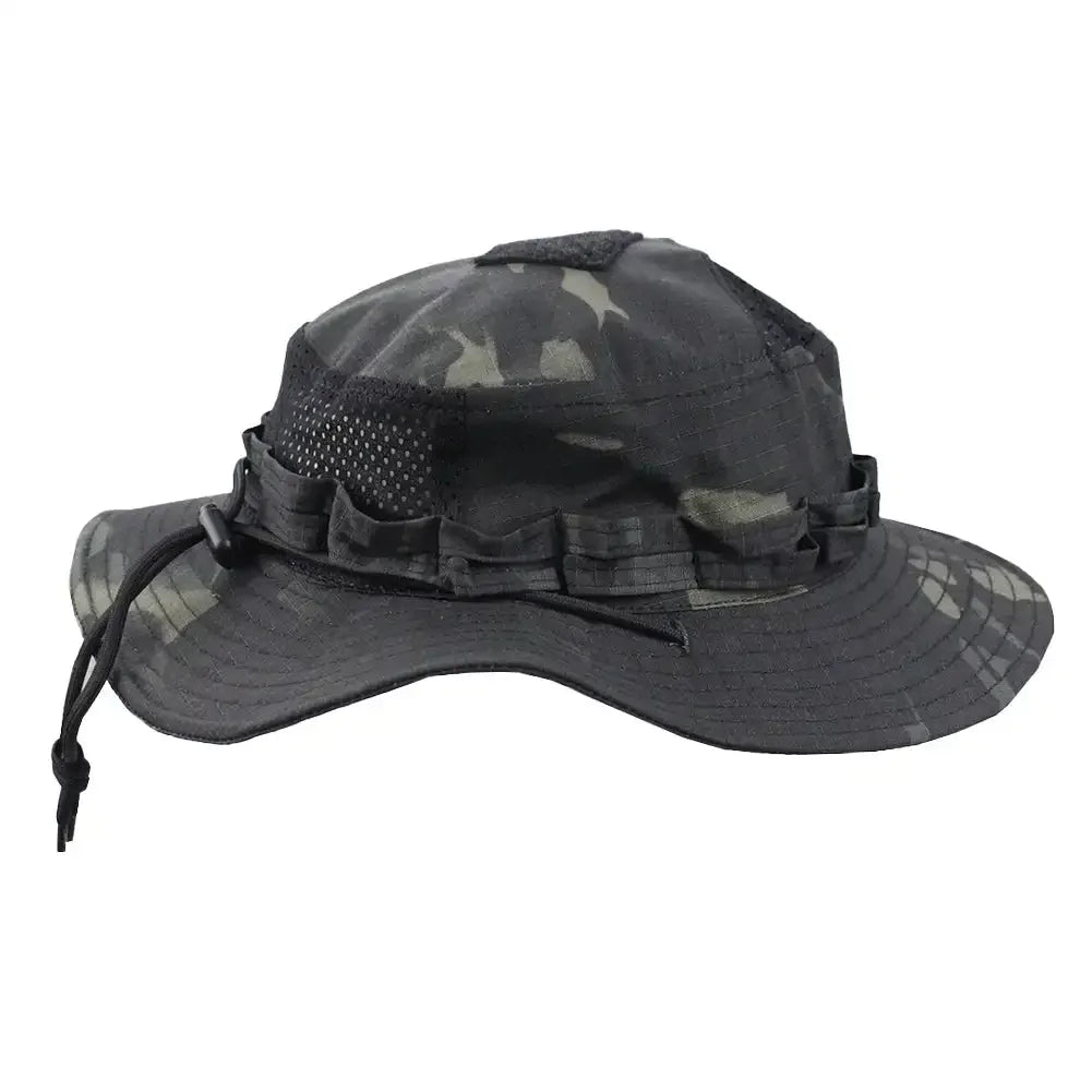 Tactical Camouflage Boonie Cap Wide Brim
