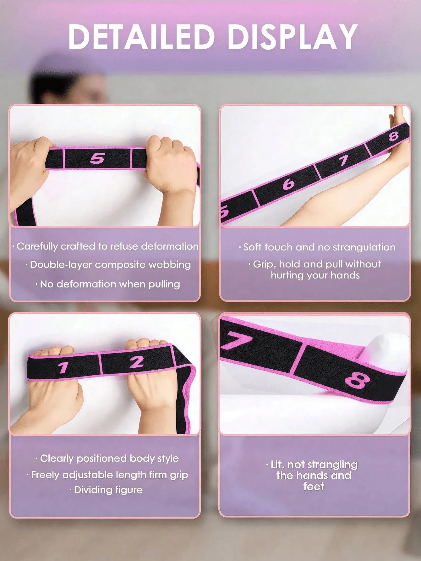 Professional Gymnastics Stretch Resistance Band